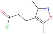 3-(3,5-Dimethylisoxazol-4-yl)propanoyl chloride