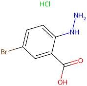 5-Bromo-2-hydrazinylbenzoic acid hydrochloride