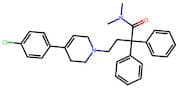 4-[4-(4-chlorophenyl)-3,6-dihydropyridin-1(2H)-yl]-N,N-dimethyl-2,2-diphenylbutanamide