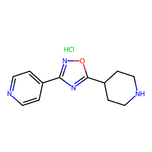 5-(Piperidin-4-yl)-3-(pyridin-4-yl)-1,2,4-oxadiazole hydrochloride