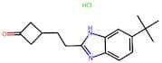 3-(2-(6-(tert-Butyl)-1H-benzo[d]imidazol-2-yl)ethyl)cyclobutanone hydrochloride