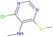 4-Chloro-N-methyl-6-(methylsulfanyl)pyrimidin-5-amine