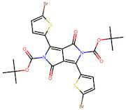 Di-tert-butyl 3,6-bis(5-bromothiophen-2-yl)-1,4-dioxopyrrolo[3,4-c]pyrrole-2,5(1H,4H)-dicarboxylate