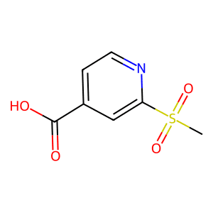 2-(Methylsulfonyl)-4-pyridinecarboxylic Acid