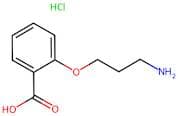 2-(3-Aminopropoxy)benzoic acid hydrochloride