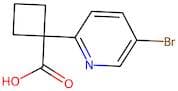 1-(5-Bromopyridin-2-yl)cyclobutanecarboxylic acid