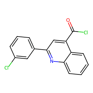 2-(3-Chlorophenyl)quinoline-4-carbonyl chloride