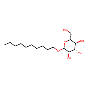 (3R,4S,5S,6R)-2-(Decyloxy)-6-(hydroxymethyl)tetrahydro-2H-Pyran-3,4,5-triol