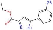 5-(3-Amino-phenyl)-1H-pyrazole-3-carboxylicacidethylester