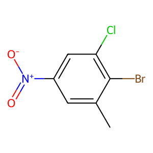 2-Bromo-1-chloro-3-methyl-5-nitrobenzene