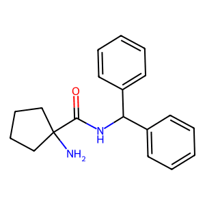 1-Amino-N-benzhydrylcyclopentanecarboxamide