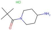 1-(4-Aminopiperidin-1-yl)-2,2-dimethylpropan-1-one hydrochloride