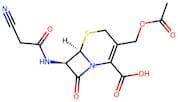 (6R,7R)-3-(Acetoxymethyl)-7-(2-cyanoacetamido)-8-oxo-5-thia-1-azabicyclo[4.2.0]oct-2-ene-2-carboxy…