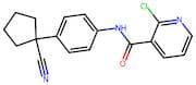 2-Chloro-N-(4-(1-cyanocyclopentyl)phenyl)nicotinamide