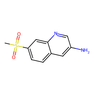 7-(Methylsulfonyl)quinolin-3-amine