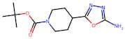 tert-Butyl 4-(5-amino-1,3,4-oxadiazol-2-yl)piperidine-1-carboxylate
