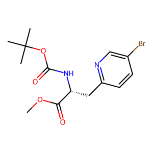 (R)-Methyl 3-(5-bromopyridin-2-yl)-2-((tert-butoxycarbonyl)amino)propanoate