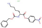 (S)-4-Nitrophenyl 6-amino-2-(((benzyloxy)carbonyl)amino)hexanoate hydrochloride