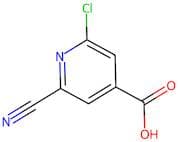 2-Chloro-6-cyanoisonicotinic acid