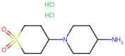 4-(4-Aminopiperidin-1-yl)tetrahydro-2H-thiopyran 1,1-dioxide dihydrochloride