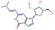 N'-(9-((2R,3R,4R,5R)-4-Hydroxy-5-(hydroxymethyl)-3-methoxytetrahydrofuran-2-yl)-6-oxo-6,9-dihydro-…