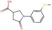 1-(3-(Methylthio)phenyl)-5-oxopyrrolidine-3-carboxylic acid