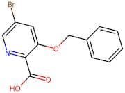 3-(Benzyloxy)-5-bromopicolinic acid