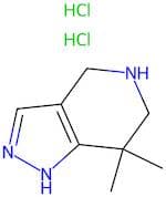 7,7-Dimethyl-4,5,6,7-tetrahydro-1H-pyrazolo[4,3-c]pyridine dihydrochloride