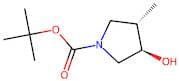 (3R,4S)-rel-tert-Butyl 3-hydroxy-4-methylpyrrolidine-1-carboxylate