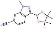 1-Methyl-3-(4,4,5,5-tetramethyl-1,3,2-dioxaborolan-2-yl)-1H-indazole-6-carbonitrile