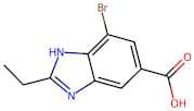 7-Bromo-2-ethyl-1H-benzo[d]imidazole-5-carboxylic acid