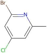 2-Bromo-4-chloro-6-methylpyridine