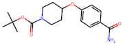 tert-Butyl 4-(4-carbamoylphenoxy)piperidine-1-carboxylate