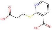 2-((2-Carboxyethyl)thio)nicotinic acid