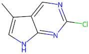 2-Chloro-5-methyl-7H-pyrrolo[2,3-d]pyrimidine