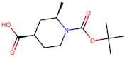 (2R,4R)-1-(tert-Butoxycarbonyl)-2-methylpiperidine-4-carboxylic acid
