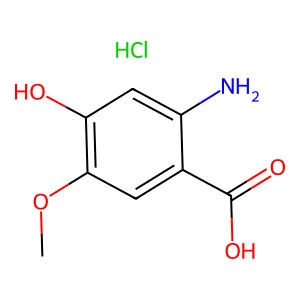 2-Amino-4-hydroxy-5-methoxybenzoic acid hydrochloride