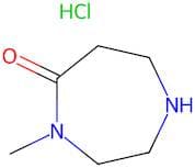 4-Methyl-1,4-diazepan-5-one hydrochloride