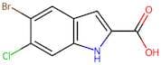 5-Bromo-6-chloro-1H-indole-2-carboxylic acid