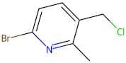 6-Bromo-3-(chloromethyl)-2-methylpyridine