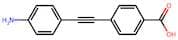 4-((4-Aminophenyl)ethynyl)benzoic acid