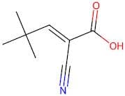 2-Cyano-4,4-dimethylpent-2-enoic acid