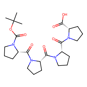 (S)-1-((S)-1-((S)-1-((S)-1-(tert-Butoxycarbonyl)pyrrolidine-2-carbonyl)pyrrolidine-2-carbonyl)pyrr…