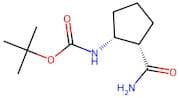 tert-Butyl rel-((1R,2S)-2-carbamoylcyclopentyl)carbamate