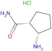 rel-(1R,2S)-2-Aminocyclopentanecarboxamide hydrochloride
