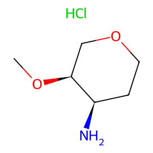 (3R,4R)-3-Methoxytetrahydro-2H-pyran-4-amine hydrochloride