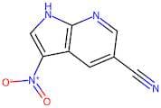 3-Nitro-1H-pyrrolo[2,3-b]pyridine-5-carbonitrile