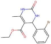 Ethyl 4-(2-bromophenyl)-6-methyl-2-oxo-1,2,3,4-tetrahydropyrimidine-5-carboxylate