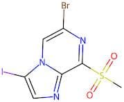 6-Bromo-3-iodo-8-(methylsulfonyl)imidazo[1,2-a]pyrazine