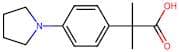 2-Methyl-2-(4-(pyrrolidin-1-yl)phenyl)propanoic acid